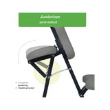 Energy massage chair - gray