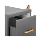 Gabbiano hairdressing assistant Solo gold - gray