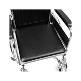 Foldable wheelchair with toilet function