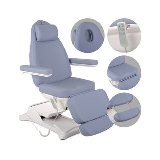 Cosmetic treatment chair, electric Elara PRO 4 - violet