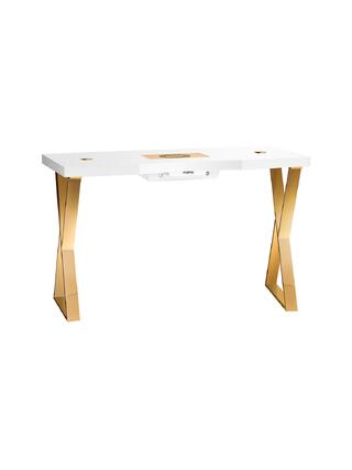 Manicure table MOMO 04-GL with vacuum cleaner