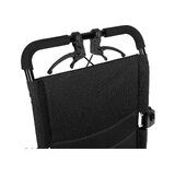 Wheelchair transport foldable with handle