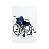 Foldable comfort wheelchair with aluminum frame – Suitable for indoors and outdoors