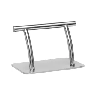 Footrest silver hairdresser - Gabbiano L005S
