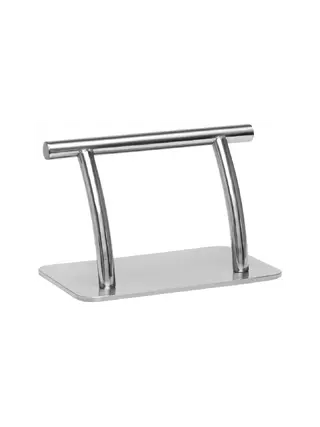Footrest silver hairdresser - Gabbiano L005S