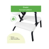 Energy massage chair - white