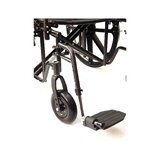 Extra wide wheelchair with reinforced frame – Weight capacity: 225 kg