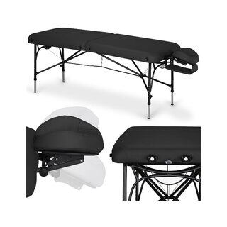 Massage table Smart Alu 70 Vinyl Flex K015 Black