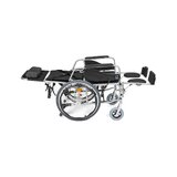 Wheelchair reclining in aluminum