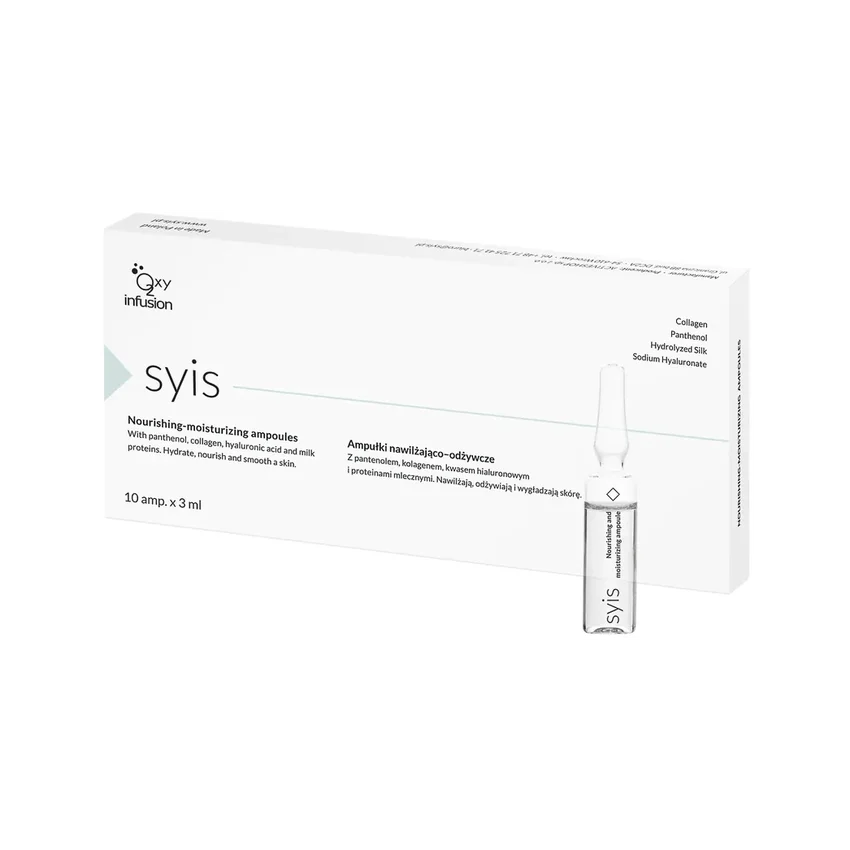 Syis moisturizing and nourishing ampoules 10x3 ml