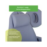 Cosmetic treatment chair, electric Elara PRO 4 - violet