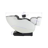 Massage chair 3D Sakura Maximus 809 white gray
