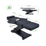 Electric treatment chair - Selia PRO 4 - black
