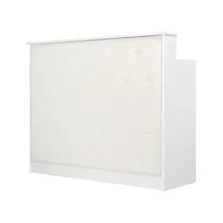 Gabbiano reception desk wood G26W White
