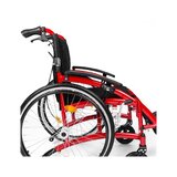 Lightweight wheelchair with aluminum frame - Only 13.7 kg - Foldable