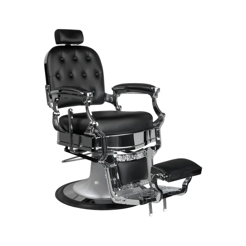 Gabbiano Retro Ernesto Barber Chair - Black