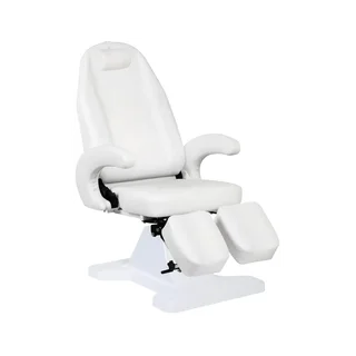112 white hydraulic foot care chair