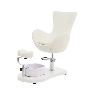 Foot care chair Cream with foot bath