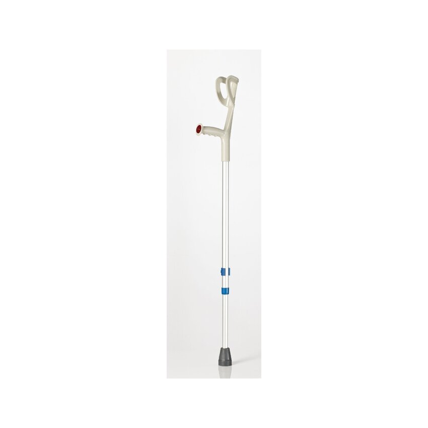 Forearm crutch for reduced mobility, white