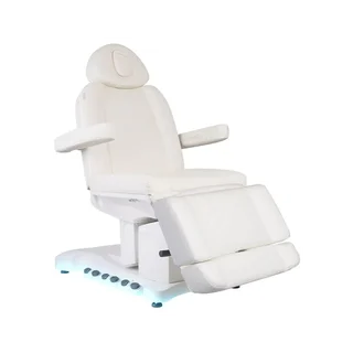 Heated electric treatment chair Azzurro 708B 4 motors - white