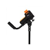 Elbow crutch with fold-up forearm support