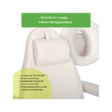 Cosmetic treatment chair, electric Elara PRO 6P - white