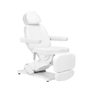 Electric treatment chair SILLON CLASSIC – 3 motors with heating, white (2nd edition)
