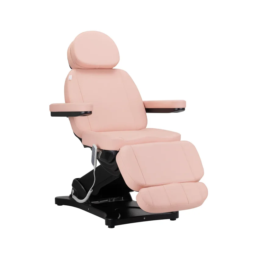 Electric treatment chair SILLON CLASSIC 3 motors pink