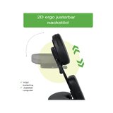 Energy massage chair - black