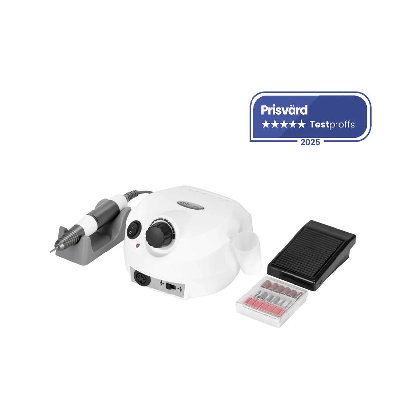 Electric nail file - Activ Power nail drill J202 white 65W