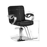Hair System ZA31 barber chair black
