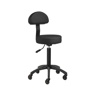Gabbiano barber stool D026 black
