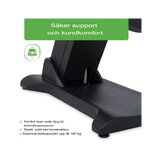 Electric treatment chair - Selia PRO 4 - black