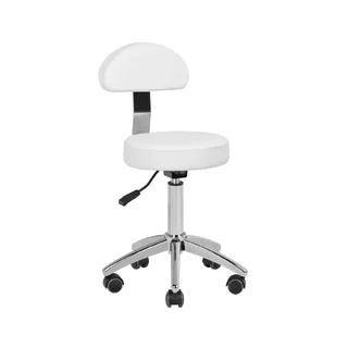Cosmetic stool am-304 white