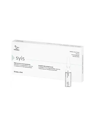 Syis ampoules with snail slime helix extract serum 10x3ml