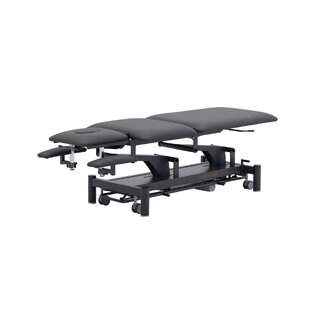 Electric massage table 5 sections - Rila PRO - Grey frame, grey upholstery