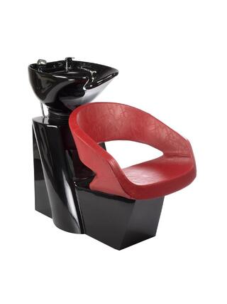 Paolo BH-8031 shampoo chair - red