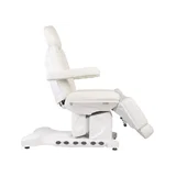 Heated electric treatment chair Azzurro 708B 4 motors - white
