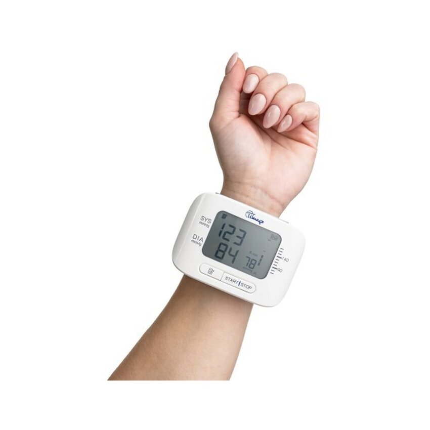 Wrist blood pressure monitor