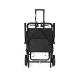 Wheelchair transport foldable with handle