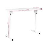 Folding desk white