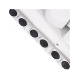 Heated electric treatment chair Azzurro 708B 4 motors - white
