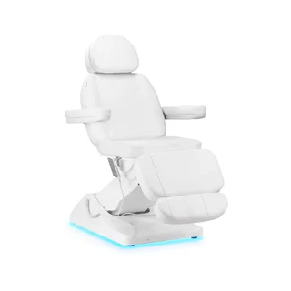 Luxury electric beauty chair, 3 motors white
