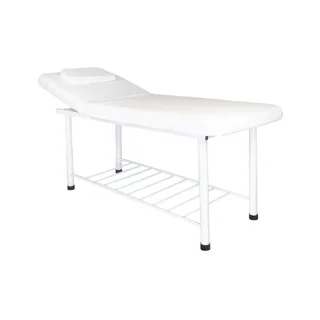Stationary massage table White