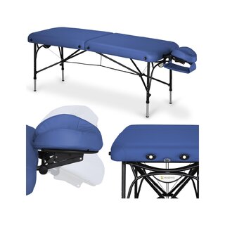 Massage table Smart Alu 70 Vinyl Flex K015 Blue