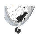 Wheelchair reclining in aluminum