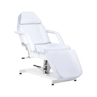 Treatment chair 360 degrees hydraulic - v2 210 cold white