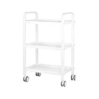 Trolley cosmetic trolley on wheels Hs09 white