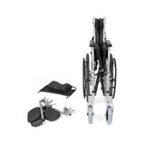 Wheelchair reclining in aluminum