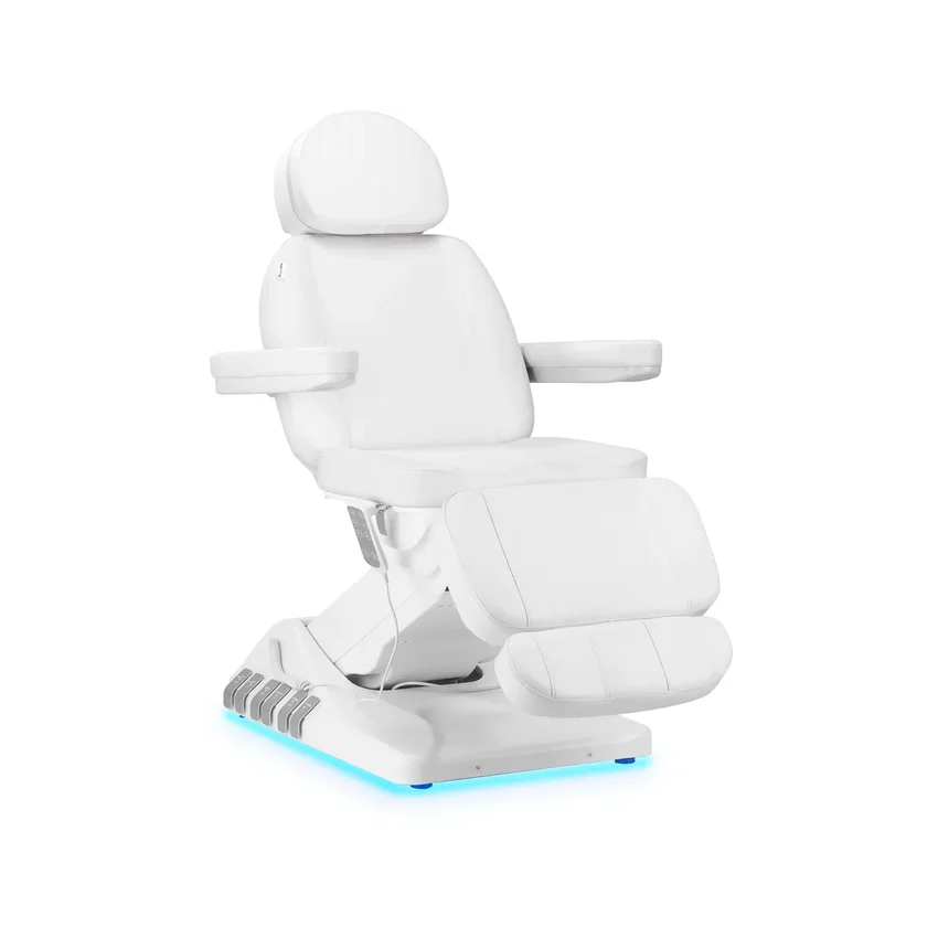 Luxury electric beauty chair, 3 motors with foot control